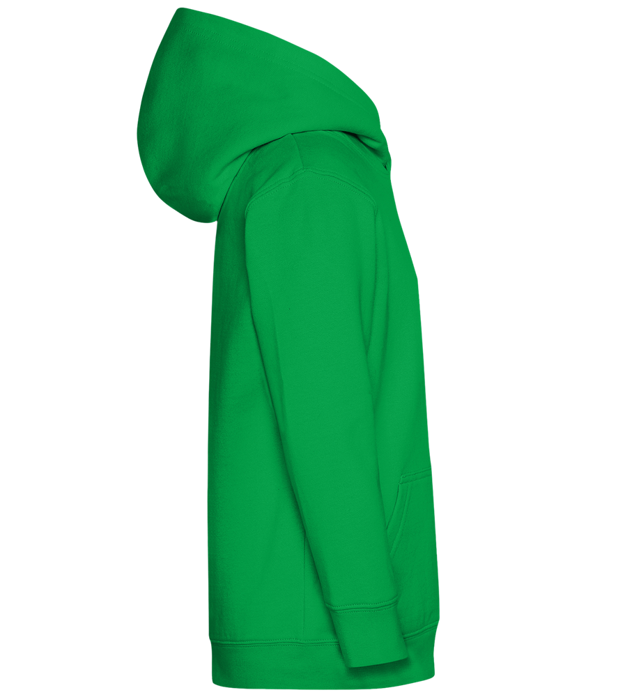 Sleighin' It Design - Comfort Kids Hoodie_MEADOW GREEN_right