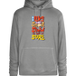 Slow but Sure Design - Premium unisex hoodie_ORION GREY II_front