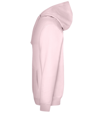 Slow but Sure Design - Premium unisex hoodie_LIGHT PEACH ROSE_left