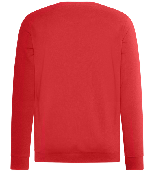 Worth The Hassle Design - Comfort unisex sweater_RED_back