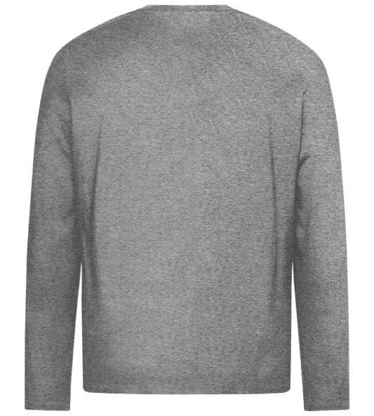 Dead Inside Design - Premium men's long sleeve t-shirt_ORION GREY_back