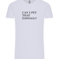 Can I Pet That Dawggg Design - Comfort Unisex T-Shirt_LILAK_front