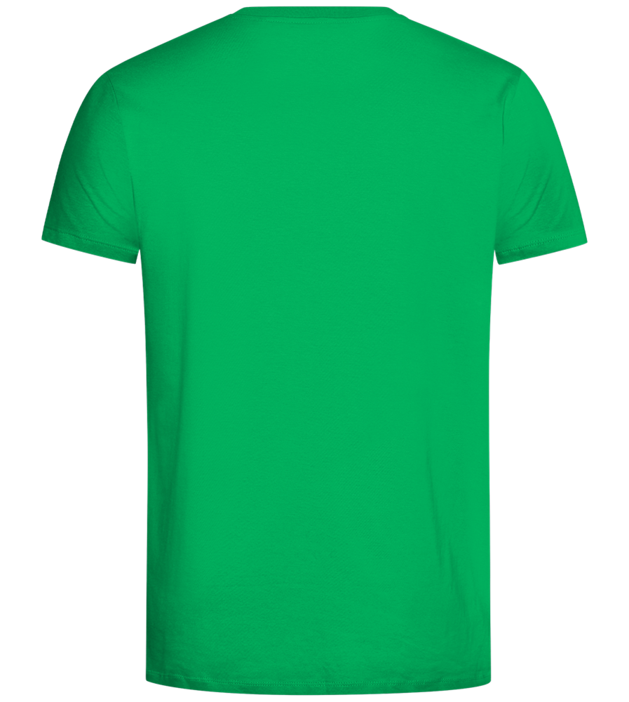 Beer Repeat Design - Comfort Unisex T-Shirt_SPRING GREEN_back