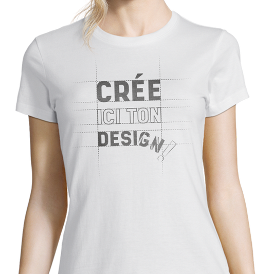 T shirts personnalis s femme ShirtUp