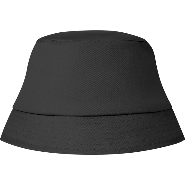 Cotton Bucket Sun Hat_BLACK_front