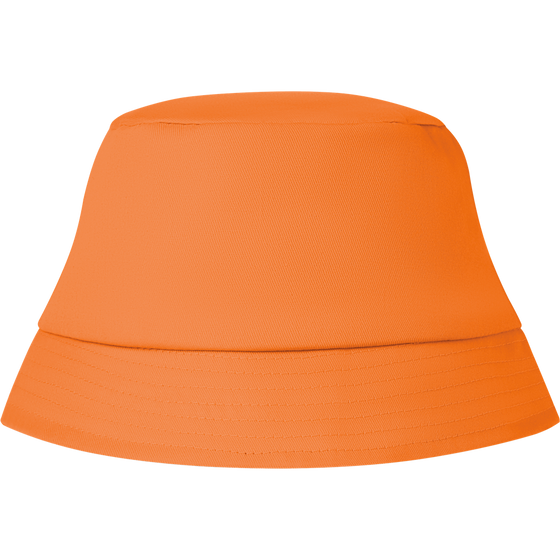 Cotton Bucket Sun Hat_ORANGE_front