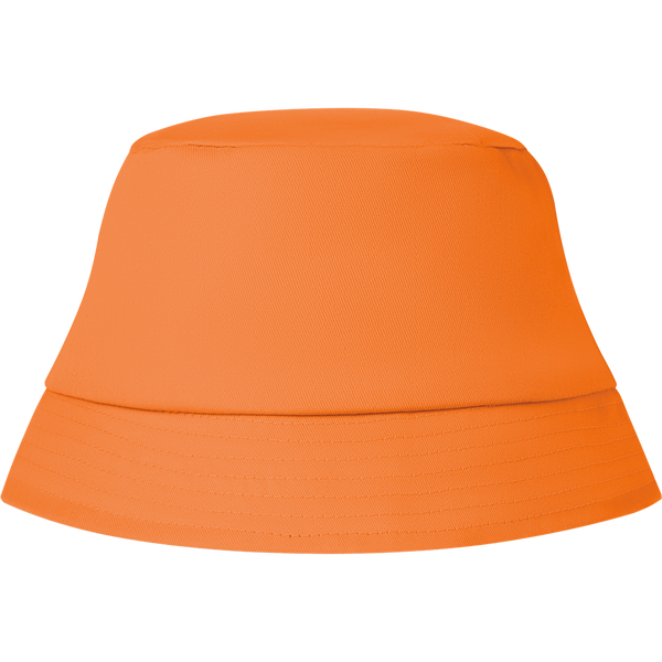Cotton Bucket Sun Hat_ORANGE_front