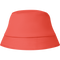 Cotton Bucket Sun Hat_RED_front