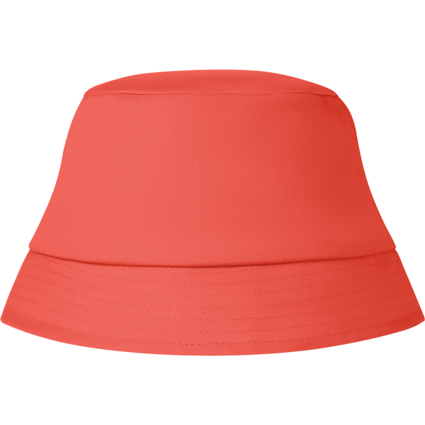 Cotton Bucket Sun Hat_RED_front