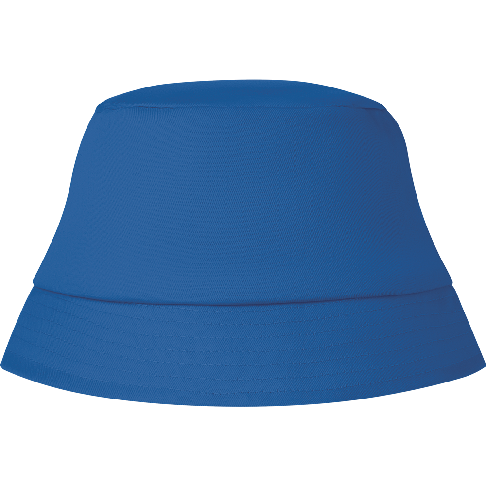 Cotton Bucket Sun Hat_ROYAL BLUE_front