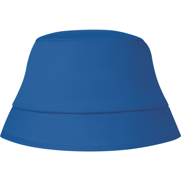 Cotton Bucket Sun Hat_ROYAL BLUE_front
