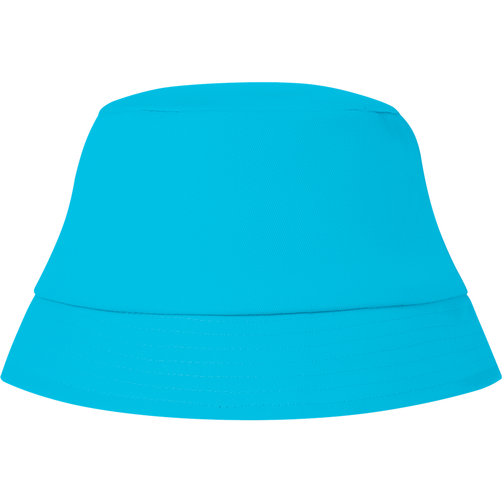 Cotton Bucket Sun Hat_TURQUOISE_front