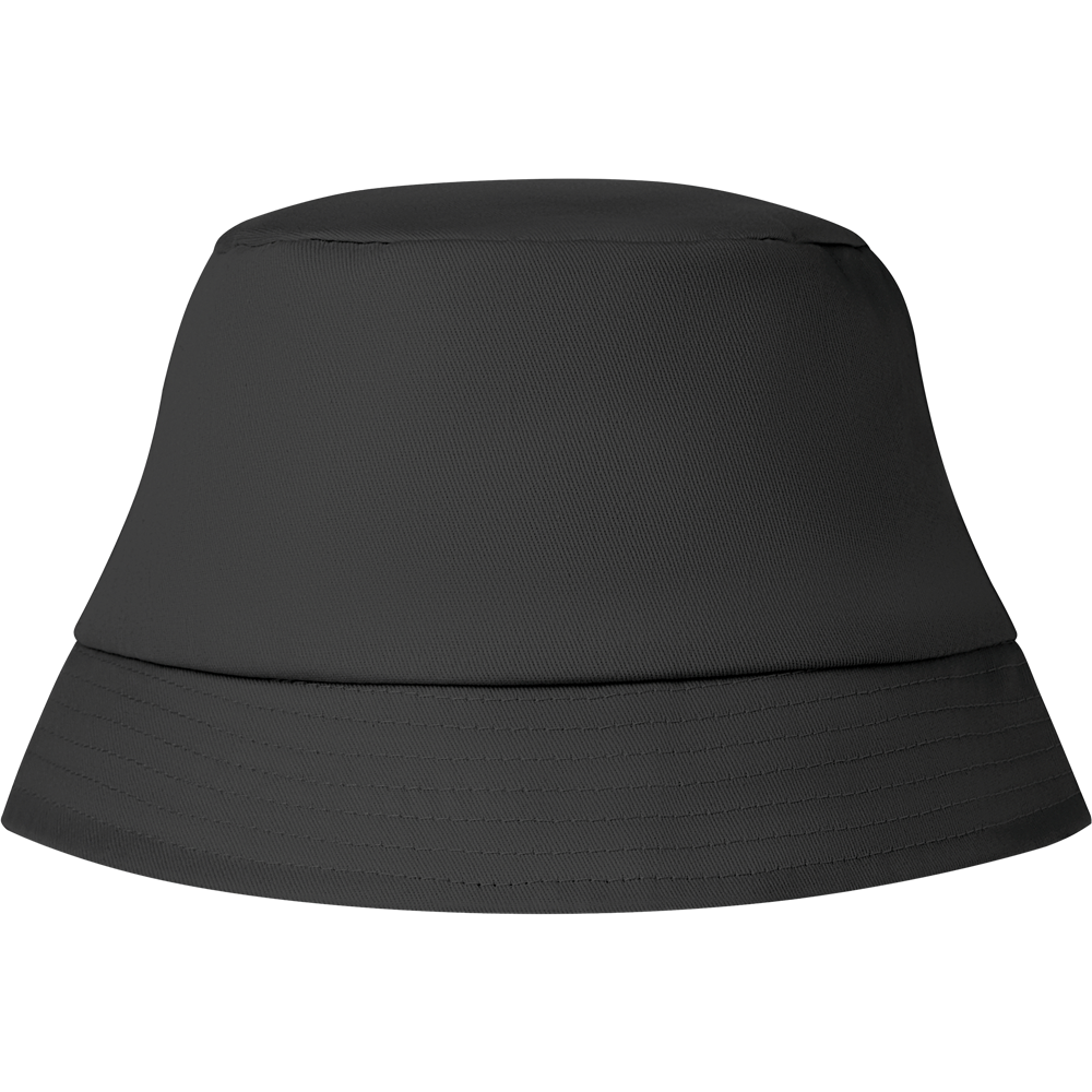 Cotton Bucket Sun Hat_BLACK_left