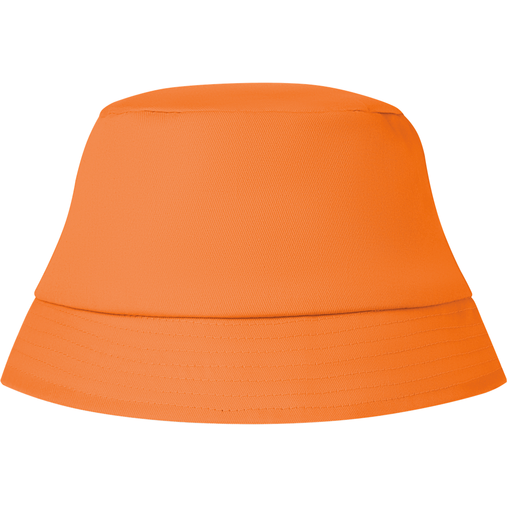 Cotton Bucket Sun Hat_ORANGE_right
