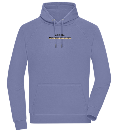 Mehr Bier Als Tränen Design - Comfort unisex hoodie_BLUE_front