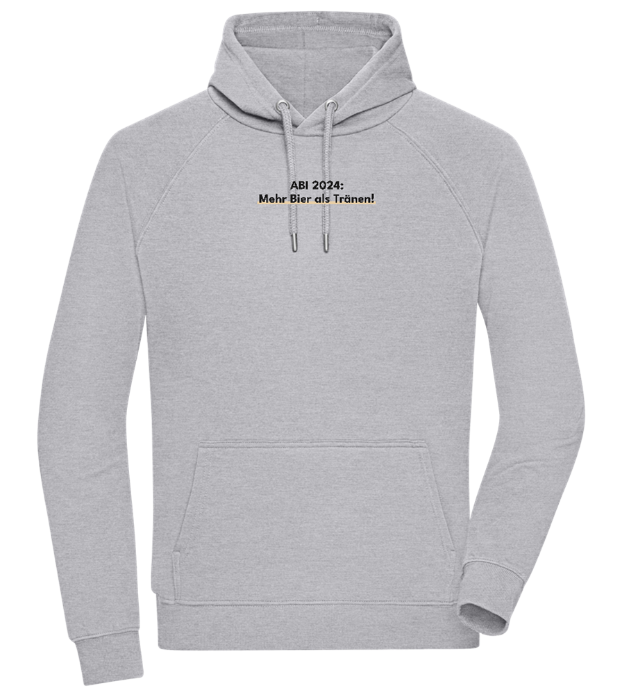 Mehr Bier Als Tränen Design - Comfort unisex hoodie_ORION GREY II_front