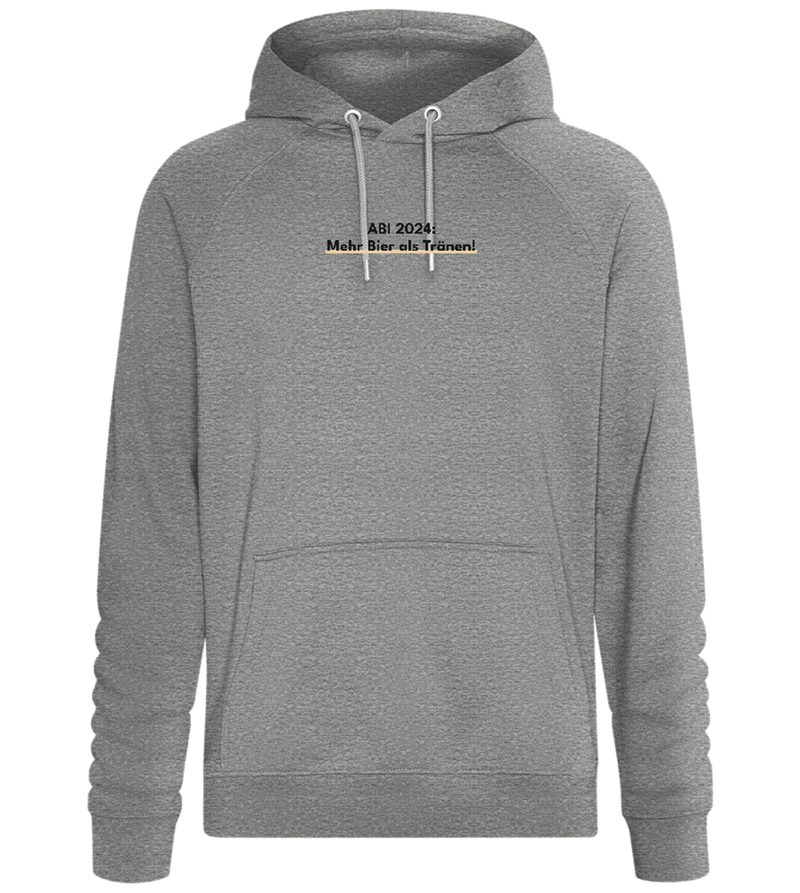 Mehr Bier Als Tränen Design - Comfort unisex hoodie_ORION GREY II_front