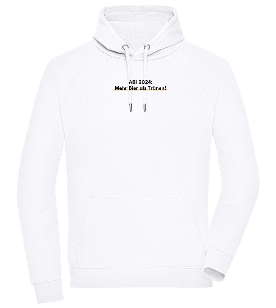 Mehr Bier Als Tränen Design - Comfort unisex hoodie_WHITE_front