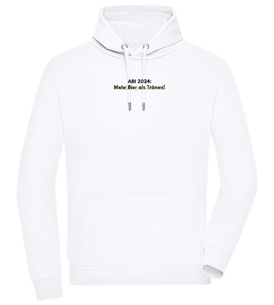 Mehr Bier Als Tränen Design - Comfort unisex hoodie_WHITE_front