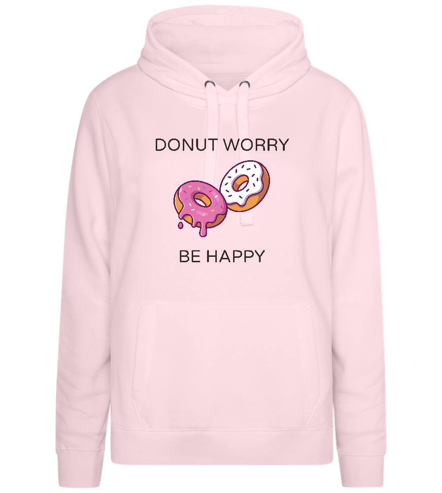 Sprinkled Donuts Design - Premium women's hoodie_LIGHT PEACH ROSE_front