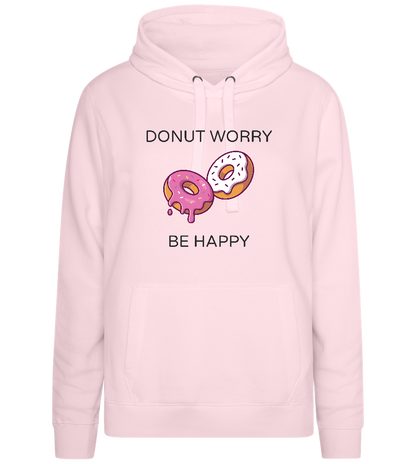 Sprinkled Donuts Design - Premium women's hoodie_LIGHT PEACH ROSE_front