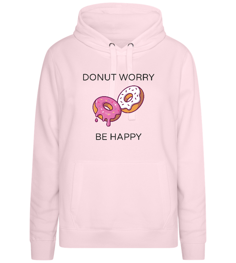 Sprinkled Donuts Design - Premium women's hoodie_LIGHT PEACH ROSE_front