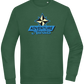 Adventure Awaits Design - Comfort Essential Unisex Sweater_GREEN BOTTLE_front