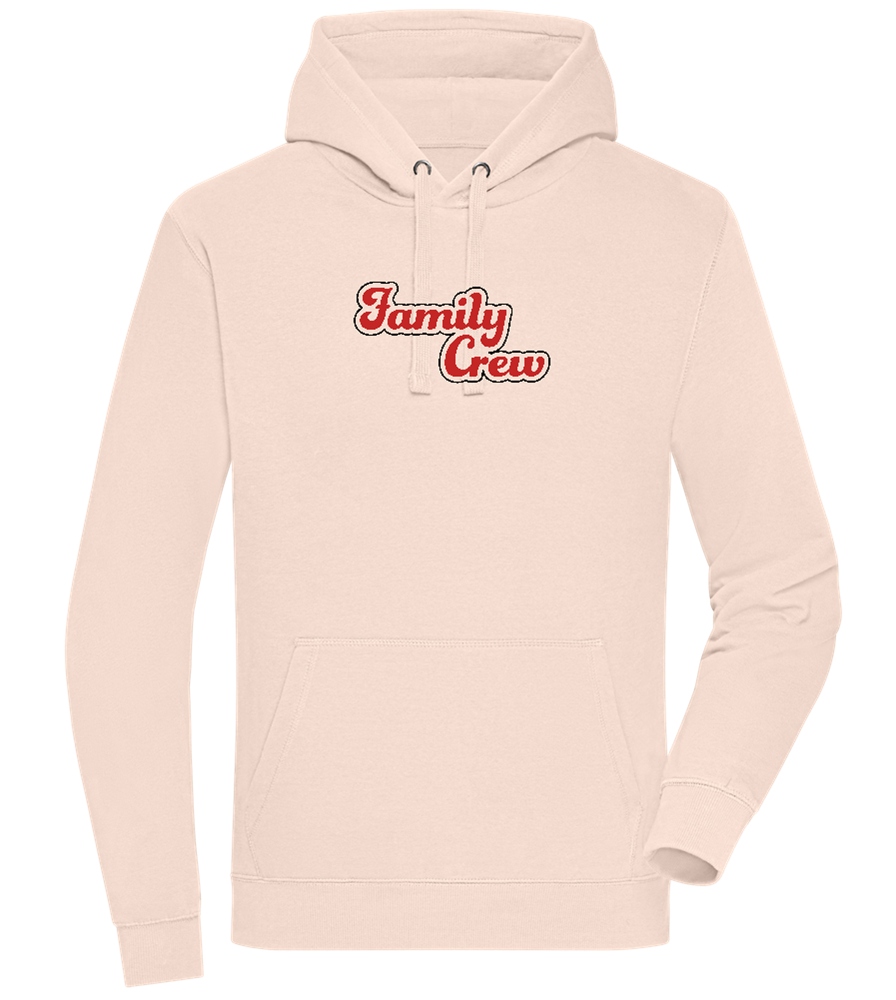 Family Crew Design - Premium unisex hoodie_LIGHT PEACH ROSE_front