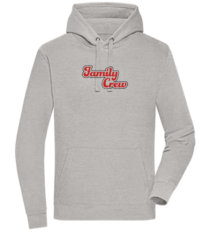 Family Crew Design - Premium unisex hoodie_ORION GREY II_front