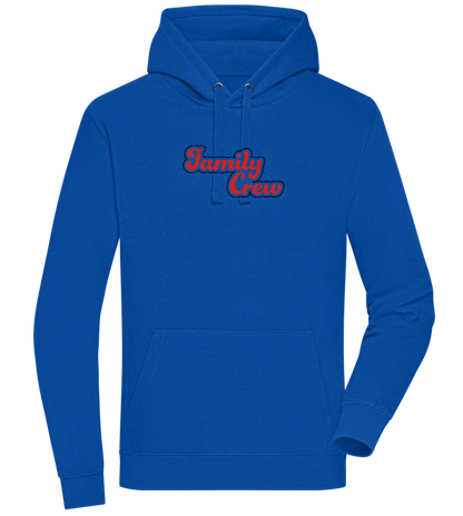 Family Crew Design - Premium unisex hoodie_ROYAL_front