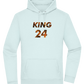 KING 24 Design - Premium Essential Unisex Hoodie_ARCTIC BLUE_front