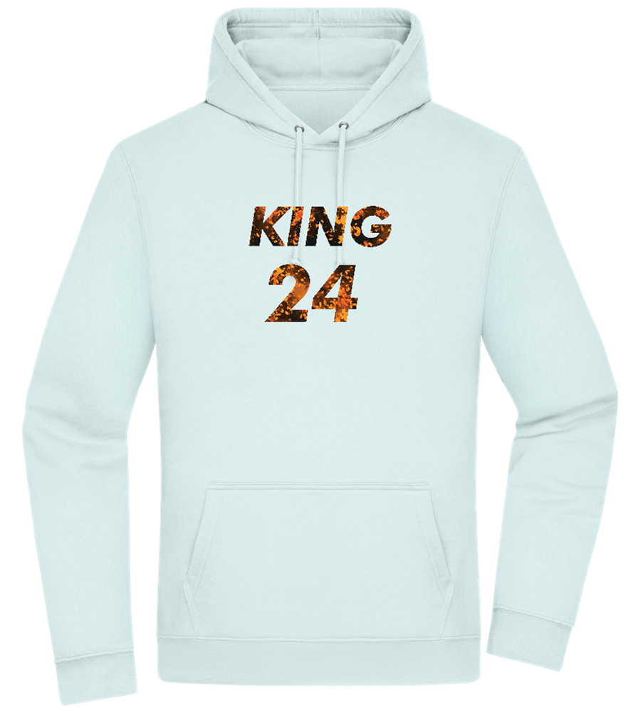 KING 24 Design - Premium Essential Unisex Hoodie_ARCTIC BLUE_front