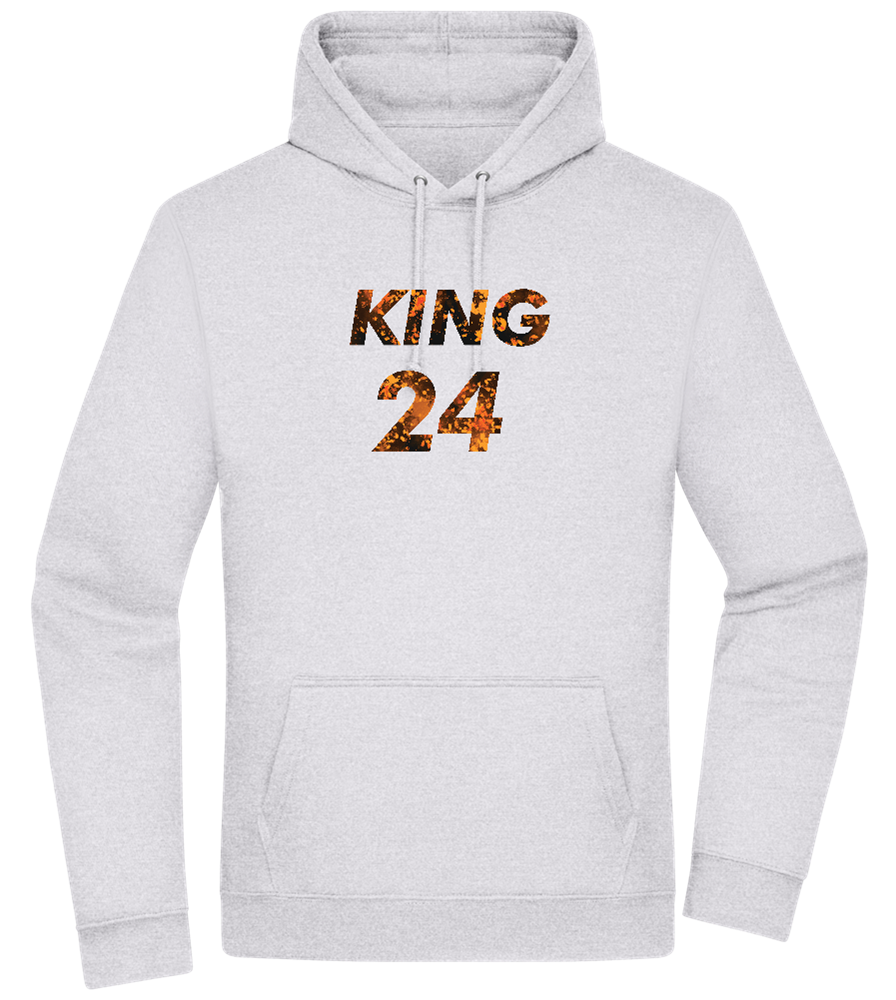 KING 24 Design - Premium Essential Unisex Hoodie_ORION GREY II_front