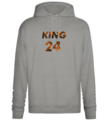 KING 24 Design - Premium Essential Unisex Hoodie_ORION GREY II_front