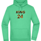 KING 24 Design - Premium Essential Unisex Hoodie_SPRING GREEN_front