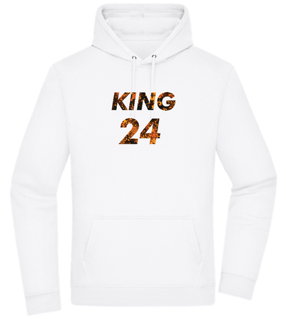 KING 24 Design - Premium Essential Unisex Hoodie_WHITE_front