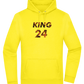 KING 24 Design - Premium Essential Unisex Hoodie_YELLOW_front