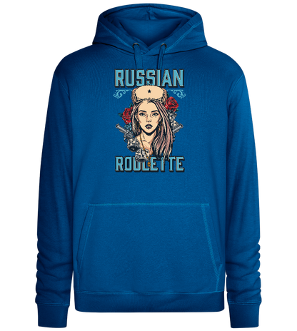 Queen of Roulette Design - Premium unisex hoodie_ROYAL_front