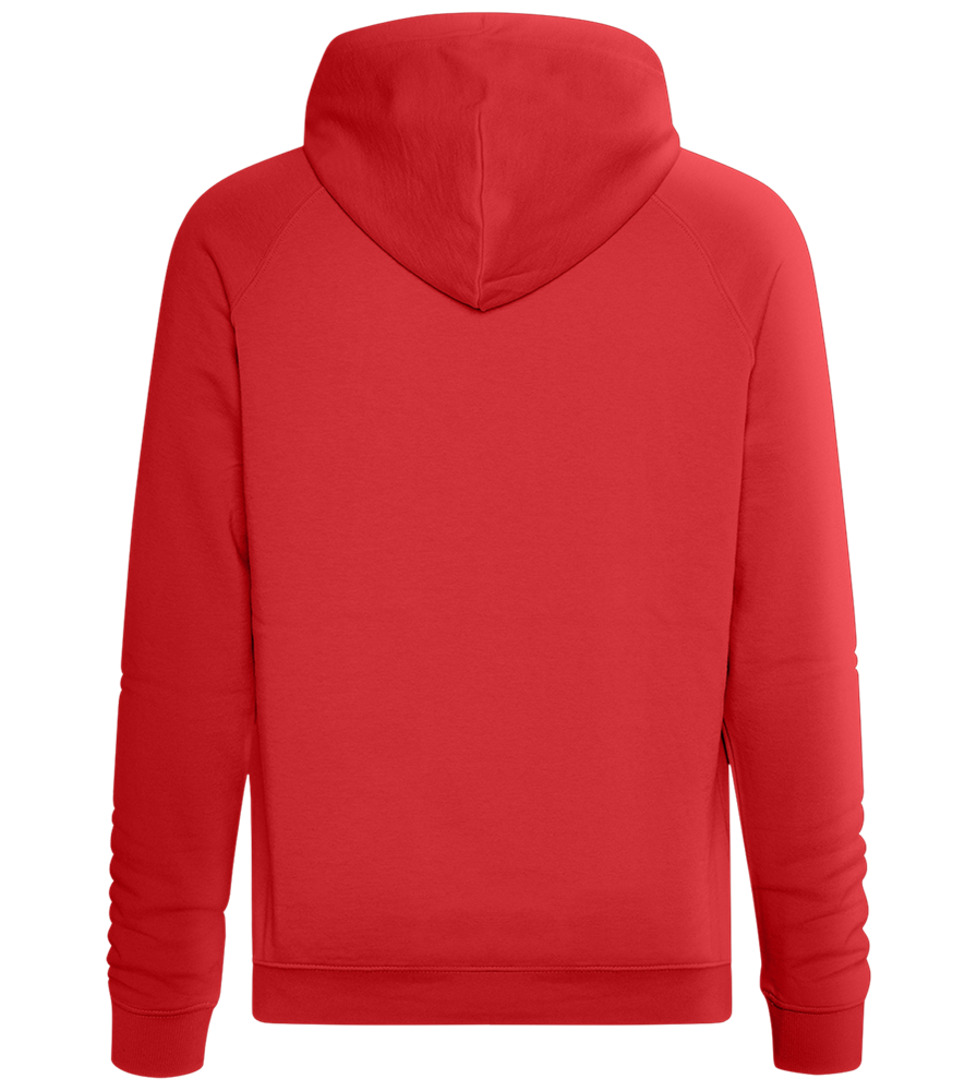 I Live Here Design - Comfort unisex hoodie_RED_back