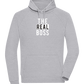 The Real Boss Design - Comfort unisex hoodie_ORION GREY II_front