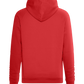 The Real Boss Design - Comfort unisex hoodie_RED_back