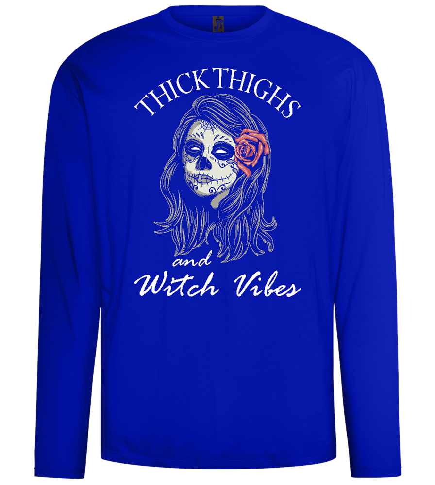 Witch Vibes Design - Comfort men's long sleeve t-shirt_OVERSEAS_front