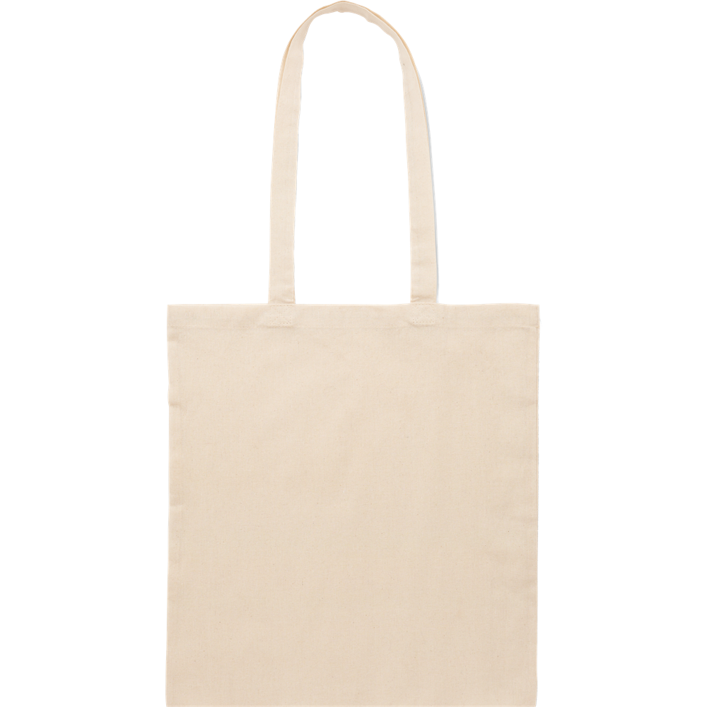 Polycotton Shopping Bag_BEIGE_front