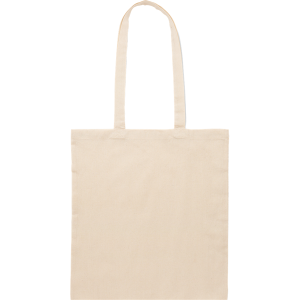 Polycotton Shopping Bag_BEIGE_front