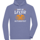 Shut Up Liver It's Oktoberfest Design - Comfort unisex hoodie_BLUE_front