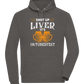 Shut Up Liver It's Oktoberfest Design - Comfort unisex hoodie_CHARCOAL CHIN_front