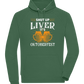 Shut Up Liver It's Oktoberfest Design - Comfort unisex hoodie_GREEN BOTTLE_front