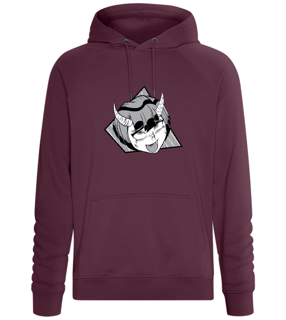 Demon Girl Design - Comfort unisex hoodie_BORDEAUX_front
