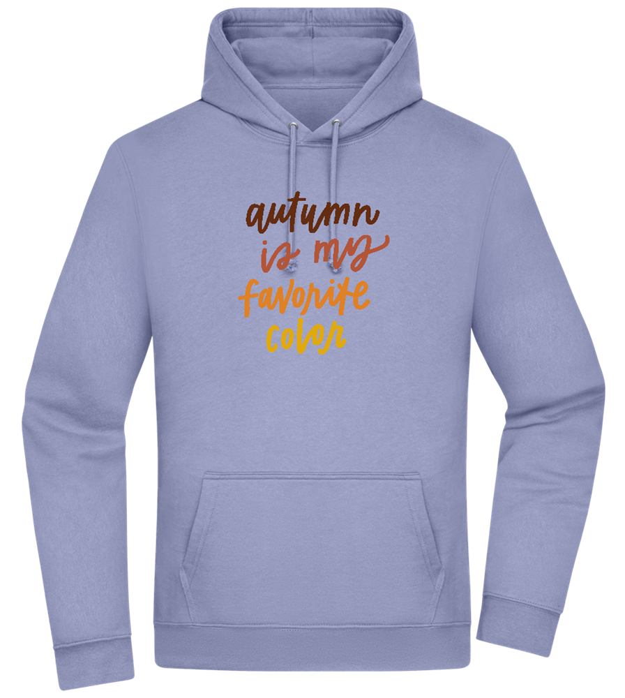 My Favorite Color is Autumn Design - Premium Essential Unisex Hoodie_BLUE_front