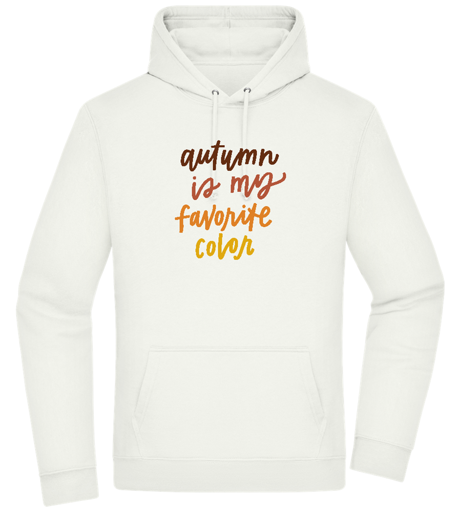 My Favorite Color is Autumn Design - Premium Essential Unisex Hoodie_CREAMY GREEN_front